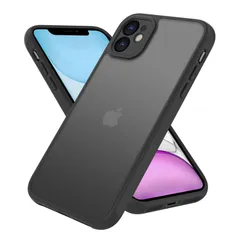 iPhone 11 ケース マット 半透明 iPhone 11 ケース 耐衝撃 指紋防止 アイフォン 11 カバー 米軍MIL規格 iPhone 11 用 ケース カバー 黄変防止 スマホケース iphone 11 6.1インチ 対応 PinLiSheng(i