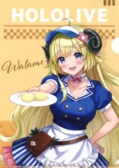 【中古】クリアファイル 角巻わため オリジナルA4クリアファイル 「バーチャルYouTuber ホロライブ×ローソン」 対象お菓子購入特典