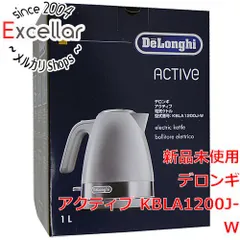 2024年最新】電気ケトル デロンギ kbla1200j－wの人気アイテム - メルカリ