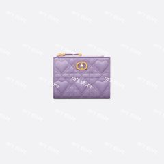 Dior Jolie Dahlia ウォレットハート ライラックパープル 可憐なハートカナージュ* Dior Jolie Dahlia ウォレット (Dior