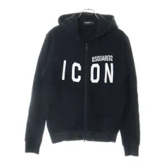 美品!XLサイズ★ディースクエアード ジップパーカー ロゴ プリント 2025年最新】DSQUARED2 メンズ パーカーの人気アイテム - メルカリ