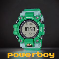 ジーショック [カシオ] 腕時計 【国内正規品】MUDMAN Love Sea and The Earth EARTHWATCH コラボレーションモデル 電波ソーラー バイオマスプラスチック採用 GW-9500KJ-3JR メンズ グリーン