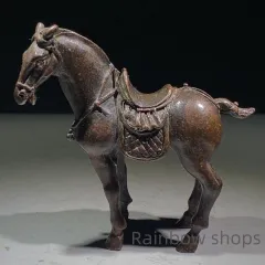 銅製:台付静馬置物 2025年最新】馬置物 銅器の人気アイテム - メルカリ