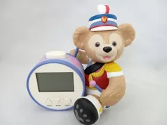 新品未開封♥ ダッフィー 目覚まし時計 マーチングファン 35周年