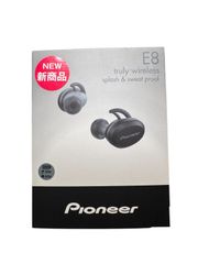 【新品未開封】パイオニア 完全ワイヤレスイヤホン Bluetooth対応/左右分離型/マイク付き グレー SE-E8TW(H)
