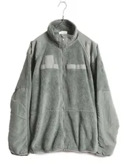 【お得なクーポン配布中!】 10年製 米軍実物 ECWCS GEN3 フルジップ 毛長 フリース ジャケット LARGE REGULAR / 古着 POLARTEC ミリタリー 軍物 レベル3 ジャンパー 緑