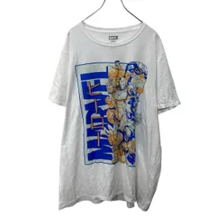 MARVEL 半袖 キャラクター プリントTシャツ 3XL ホワイト マーベル ヒーロー ビッグサイズ 古着卸 アメリカ仕入 a704-5635