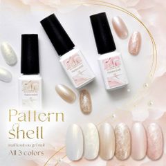 [Free Shipping] Pearl Color Gel Nail Polish - Cute Milky White Pearl Color Gel Nail Art Gel Nail Art - Nail Studio [SelfPatternshell]