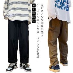 ワークパンツ イージーパンツ 冬 ミリタリー チノパンツ ウエストゴム メンズ リラックス メンズ 春 大きいサイズ 秋 夏 韓国 ファッション 太め ゆったりパンツ 長ズボン おしゃれ#tomin598338