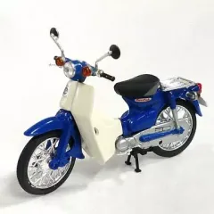【中古】トレーディングフィギュア スーパーカブ スタンダード(コズミックブルー)「HONDA スーパーカブ COLLECTION Vol.1」1/24ダイキャストモデル