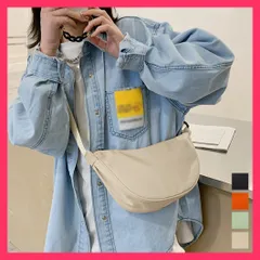 ★スタッフおすすめ★ ハーフムーンショルダーバッグボディバッグ 韓国ミニバッグ軽い/ストリートおしゃれ/ユニセックスバッグ レディース おしゃれ ワンショルダーバ おすすめ おしゃれ　人気 上品 TZM-294