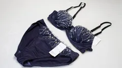 【W’BASIC ダブルベーシック ブラジャーショーツセット  ブラジャー B70 型番：BCC132 KO / ショーツ M KO】大特価!ワコール 新品タグ付  ワコール製品多数出品中！