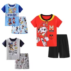 ★新品★パウパトロール パジャマ ルームウェア セットキッズ 男の子 半袖120 130