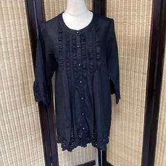 レイクアルスターLakeAlster チュニック　ブラウス　(L)☆クリーニング済み☆            …e.s