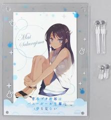 [중고] 포토 프레임·앨범(캐릭터) 사쿠라지마 마이 캐릭터 포토 프레임 [Blu-ray/DVD 청춘 돼지 놈은 토끼 걸 선배의 꿈을 꾸지 않는 제1권] ANIPLEX+구입 특전