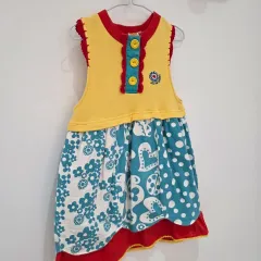 110 ウィートベリー 女児 ビビット ワンピース