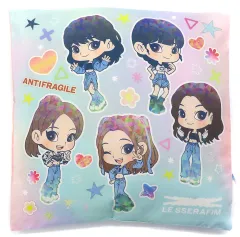 【中古】クッション・本体 LE SSERAFIM(全身) クッション 「セガ ラッキーくじ LE SSERAFIM」 A賞