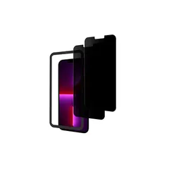 【2枚セットのぞき見防止】ガイド枠付き KPNS 日本素材製 覗き見防止 iPhone 13 Pro Max 用 ガラスフィルム 強化ガラス カバー 保護フィルム 1