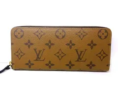 美品 ヴィトン 財布 ■ M82336 ICチップ ポルトフォイユ クレマンス モノグラム リバース レディースウォレット LOUIS VUITTON □7C