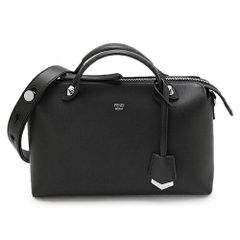 フェンディ ハンドバッグ レディース バイザウェイ ミディアム ショルダーバッグ レザー ブラック 黒 FENDI 8BL146 1D5 F0GXN (ec)
