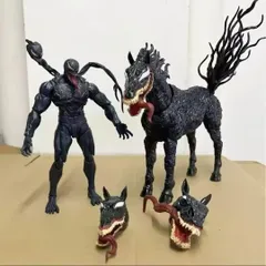 マーベル ヴェノム + 馬ヴェノム フィギュア 2体セット
