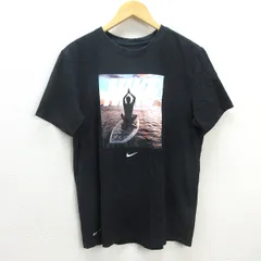 D■ナイキ/THE NIKE TEE グラフィック 半袖Tシャツ【L】黒/MENS/92【中古】