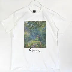 森の小径 / ルノワール 半袖 Tシャツ ホワイト GILDAN(ギルダン) 5.3オンス【RAF】Renoir S/S TEE 61