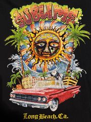 SUBLIME Tシャツ ロングビーチ 太陽 サブライム　カリフォルニア　メロコア　ハードコア　ストリート　ヴィンテージ　ｔシャツ　バンｔ　バンドｔシャツ　ロック　ミュージック