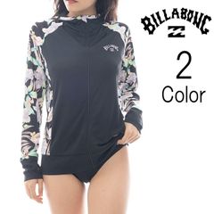 ビラボン Billabong レディース SHADOW TROPIC ZIP UP HOODED RASHGUARD ジップアップ ラッシュパーカー bf013850