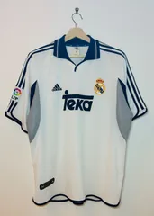 【正規品】レアル・マドリード 2000-01 Home #4 イエロ【XL】