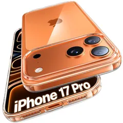 【新品】 TORRAS iPhone 17 Pro 用 ケース【朝露のような透明感・3倍防黄変技術】 黄ばみなし ソフト TPU素材 薄型 米軍規格 耐衝撃 耐久性 指紋防止 ワイヤレス充電対応 滑り止め 6.3インチ「Crystal Clear」For  0