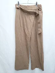 ◇ ◎ ⊇ BEAUTY & YOUTH ビューティアンドユース ワイド パンツ サイズM ブラウン レディース P  【1409090042164】