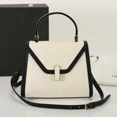 未使用 ヴァレクストラ ミニ イジィデ キアロスクーロ レザー 2WAY ショルダーバッグ 斜め掛け ハンド トート レディース TTT 0830-T32【中古】