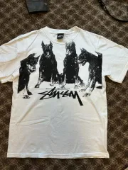 STUSSY(ステューシー) ドーベルマン Tシャツ s