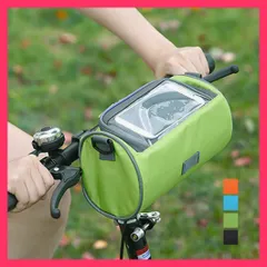 【スタッフおすすめ！】 自転車トップチューブバッグ 筒形バッグ お財布ポシェット/サイクリング用品/フレームバッグ タッチスクリーンバッグ ショルダーバッ おすすめ おしゃれ　人気 上品 77YIKE-001
