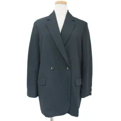 新品 URBAN RESEARCH DOORS アーバンリサーチドアーズ ジャケット テーラード アウター 22秋冬 ネイビー 紺 M ダブル きれいめ 上品 オフィス 丈長めのサムネイル