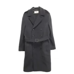 CELINE (セリーヌ) 20AW 2M460998K エディ期 ウール ウールストレートトレンチ コート ブラックのサムネイル