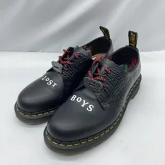 【中古】Dr.Martens 3ホール 1461 WB LOST BOYS Leather Oxford Shoes サイズUK8 ドクターマーチン ロストボーイ ブラック[19]