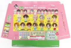 【中古】紙製品 SEVENTEEN 販促ディスプレイPOP「一番くじ PetiTEEN from SEVENTEEN」
