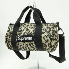 【極美品】supreme レオパード柄 ボストンバッグ ボックスロゴ ブラック 2025年最新】supreme レオパード バッグの人気アイテム - メルカリ