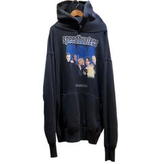 BALENCIAGA バレンシアガ 19AW SPEED HUNTERS HOODIE スピードハンターズ フーディ プルオーバーパーカー ブラック 541871