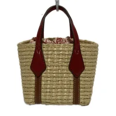 ✨ 美品‼︎ トリーバーチ　カゴバッグ　ハンドバッグ　チャーム　編み込み　✨ トリーバーチ TORY BURCH バッグ ハンドバッグ トートバッグ