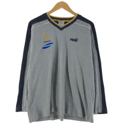 古着 プーマ PUMA AFL ON-FIELD Vネック ロングTシャツ ロンT メンズXL相当/eaa537732