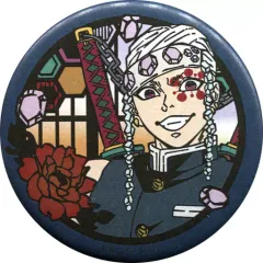 【中古】バッジ・ピンズ 宇髄天元 「鬼滅の刃 切り絵シリーズ 和紙缶バッジ Vol.2」 ジャンプショップ限定