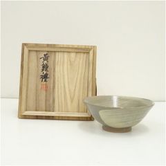 高麗茶碗 凡政作 共箱付 茶道具 抹茶碗 口径約14cm - メルカリ