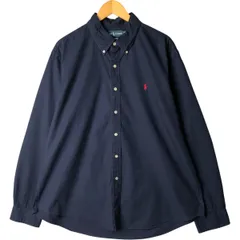 古着 ラルフローレン Ralph Lauren CUSTOM FIT 長袖 ボタンダウンシャツ メンズXXL相当/eaa567992