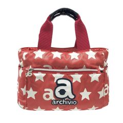 ⭐︎かわいい⭐︎archivio（アルチビオ） ドット柄カートバッグ 赤 白