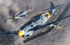【中古】プラモデル 1/48 メッサーシュミット Bf109G-6 ミューレピクス 「J-2」 [48002]