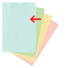 【新品・3営業日で発送】トヨシコー 色上質紙中厚口B6サイズプリンター用紙 あさぎ色 (サイズ:B6 数量:2.000枚／1ケース)