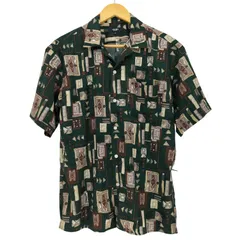 ビームスハート BEAMS HEART プリント オープンカラー シャツ メンズ JPN：S 